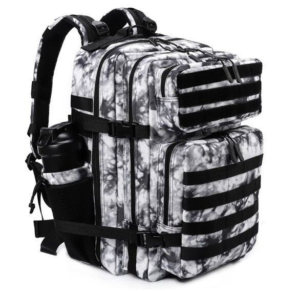 45L Tactical Backpack with Bottle Holder Waterproof Multi Compartment for Hiking - Picture 1 of 1
